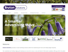Tablet Screenshot of brutonsolutions.co.uk